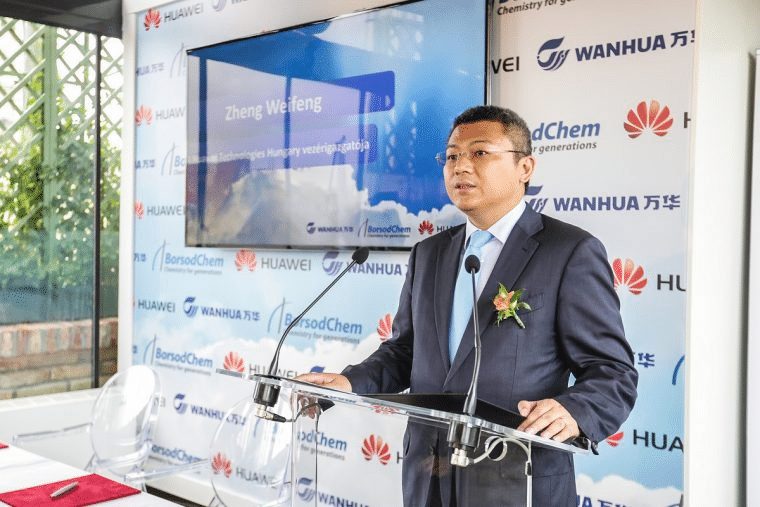 Cél az okos gyártás: együttműködik a Huawei és a Wanhua-BorsodChem